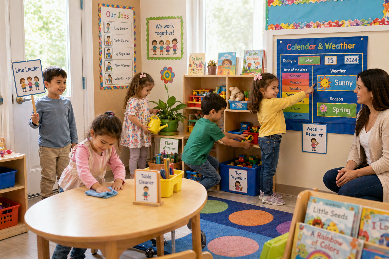 Examples of Preschool Jobs